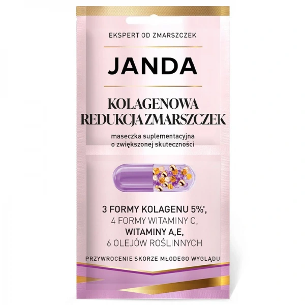 JANDA My Clinic Maseczka Suplementacja Kolagenowa Redukcja zmarszczek 8 ml